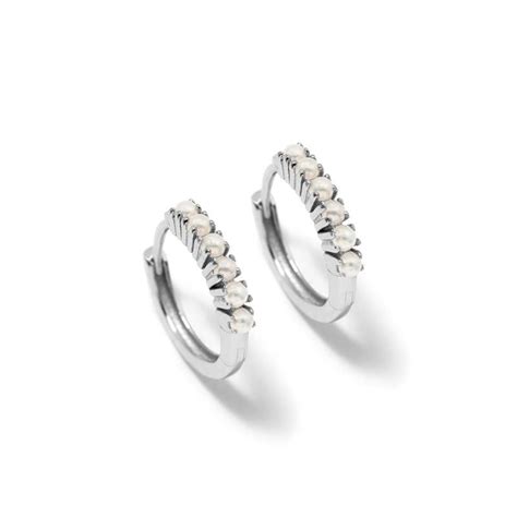 pendientes chanel plata